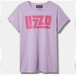 Torrid Lizzo purple mauve t-shirt 3x
